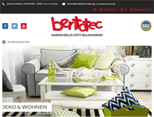 Tablet Screenshot of bentatec.de